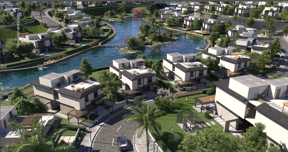 Townhouse for sale in Telal East in New Cairo of 205 m² with 3 bedrooms
