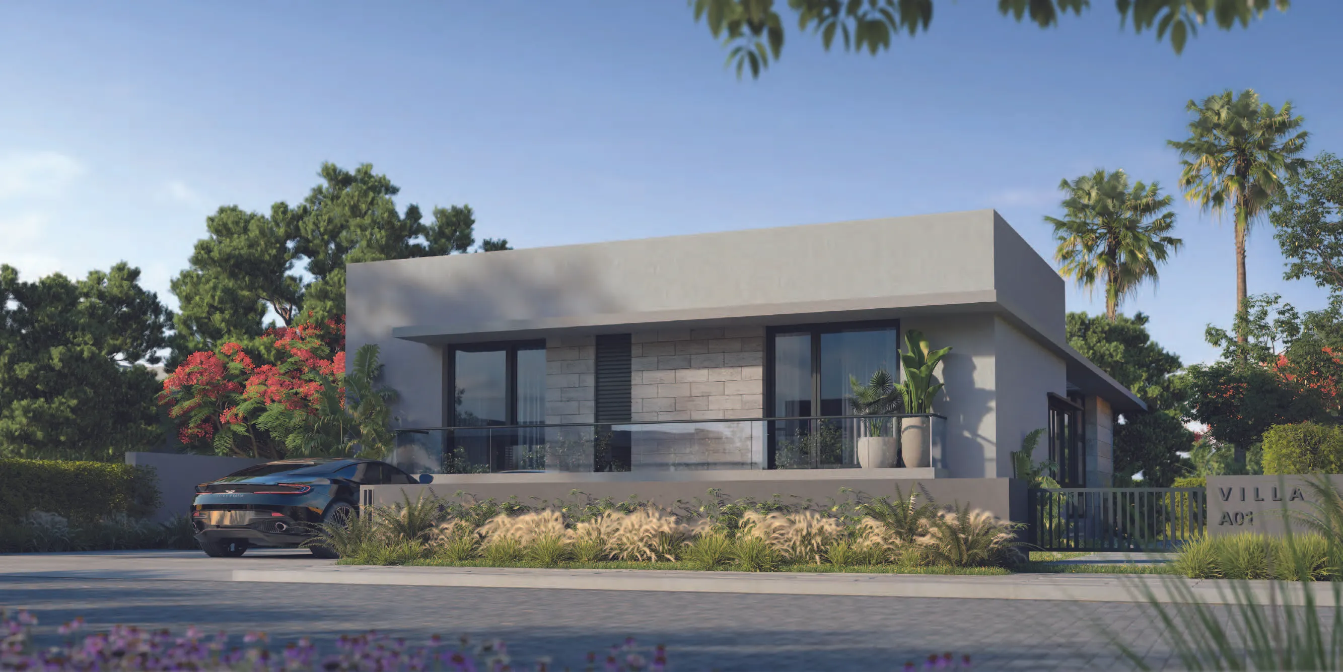 One-story Villa for sale in Swan Lake West in 6th of October City of 300 m² with 3 bedrooms