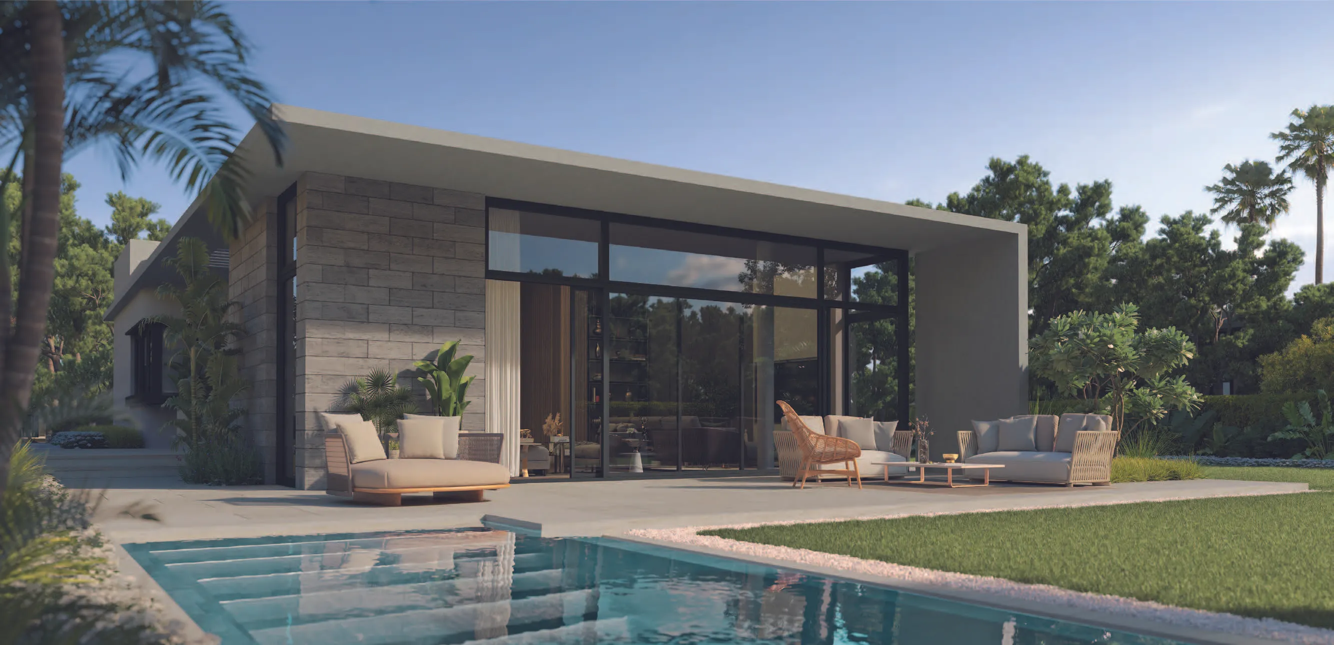 One-story Villa for sale in Swan Lake West in 6th of October City of 300 m² with 3 bedrooms