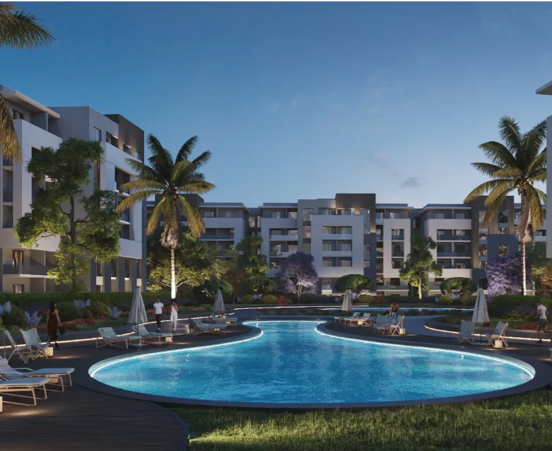 Apartment for sale in Acasa Mia in New Cairo of 135 m² with 2 bedrooms