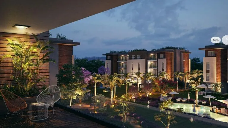 Apartment for sale in Acasa Mia in New Cairo of 135 m² with 2 bedrooms