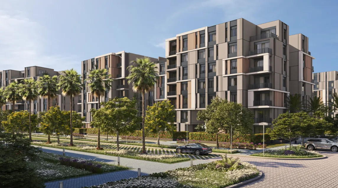 Apartment for sale in The Phoenix SwanLake Residences in New Cairo of 151 m² with 3 bedrooms