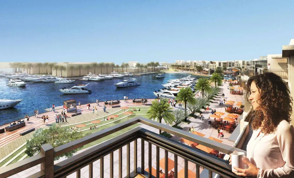 شقة للبيع في مارينا مراسي في سيدي عبد الرحمن بمساحة 70 م² تتكون من 1 غرف