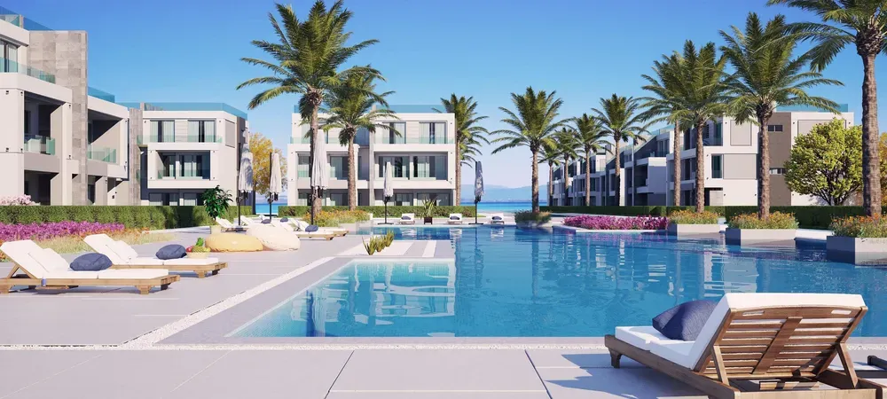 Chalet for sale in La Vista Ray in Ain Sokhna of 140 m² with 3 bedrooms