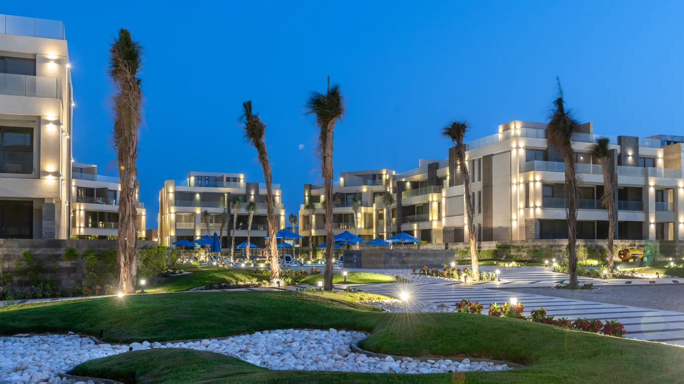 Chalet for sale in La Vista Ray in Ain Sokhna of 140 m² with 3 bedrooms