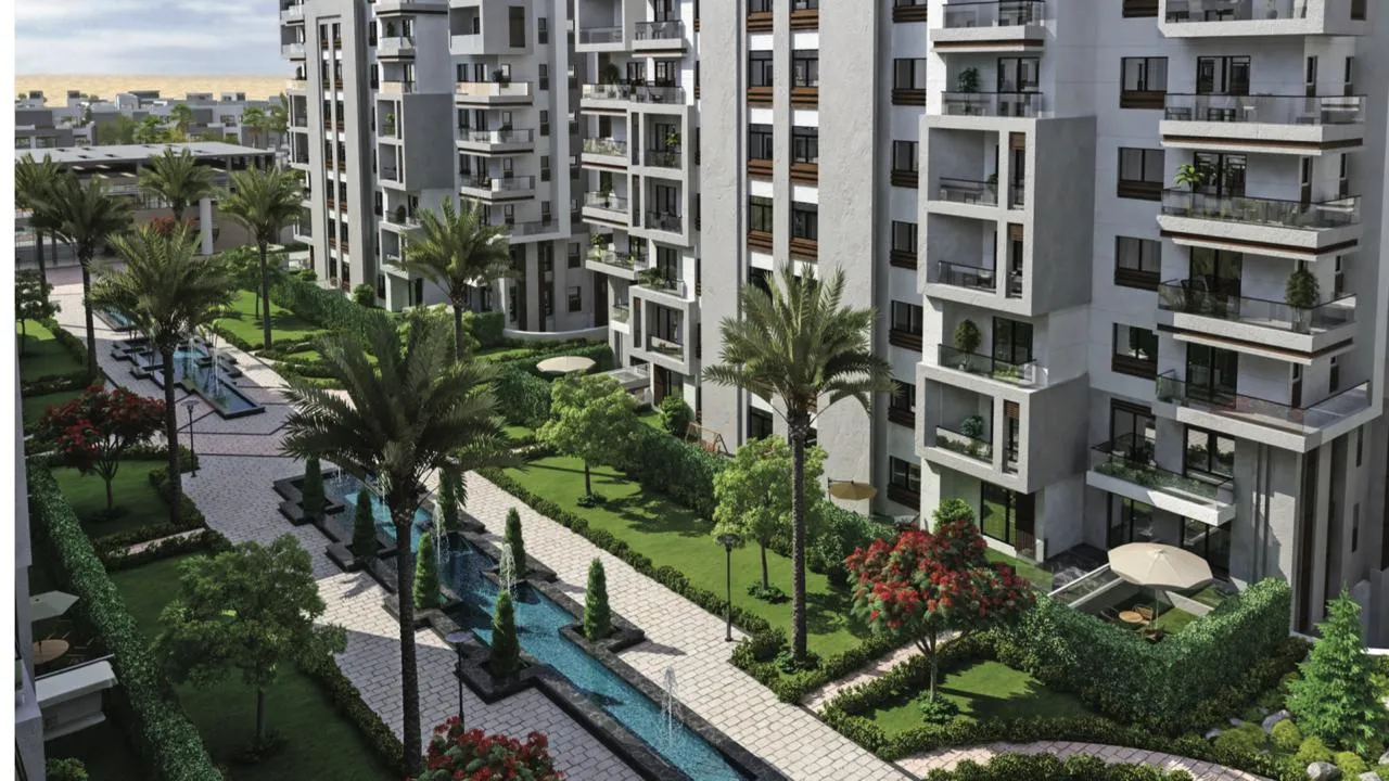 Studio for sale in Bleu Vert  in New Capital City of 58 m² with 1 bedrooms