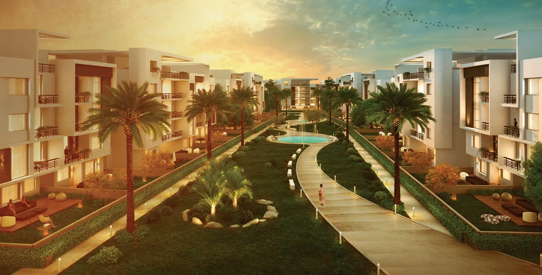Apartment for sale in Fifth Square Al Marasem in New Cairo of 195 m² with 3 bedrooms