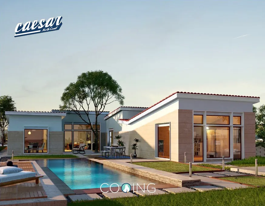 فيلا للبيع في سيزر في رأس الحكمة بمساحة 0 م² تتكون من 6 غرف