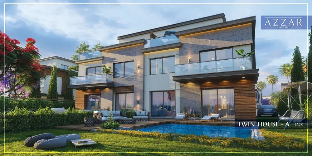  للبيع في ازار القاهرة الجديدة في  بمساحة 0 م² تتكون من 0 غرف