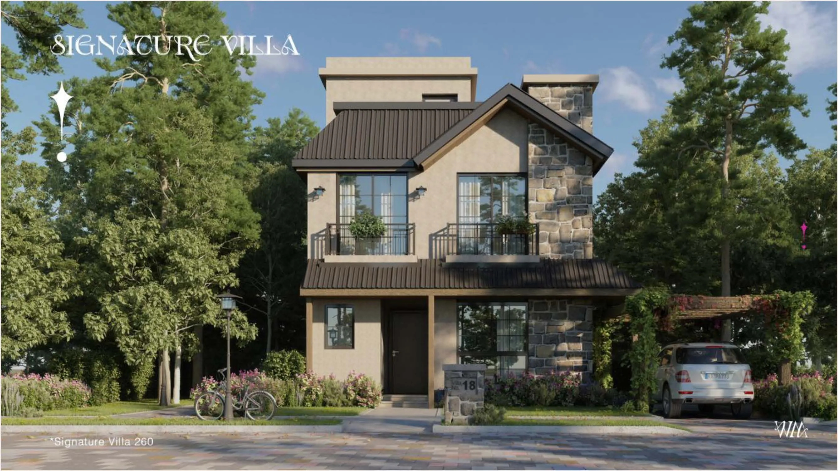 Villa for sale in The Wonder Marq in Mostakbal City of 225 m² with 3 bedrooms