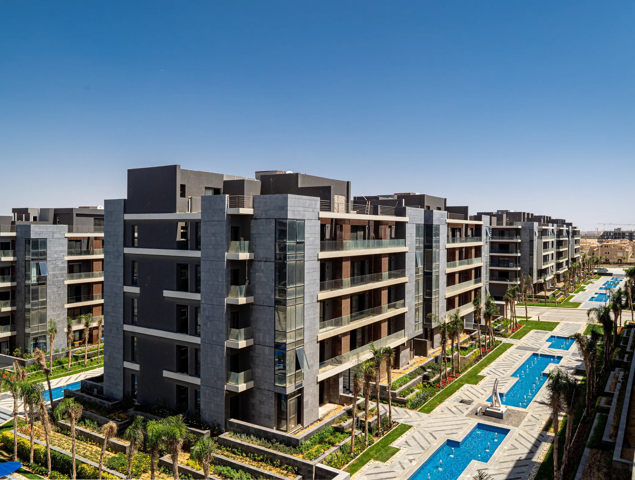 Penthouse for sale in El Patio Oro in New Cairo of 168 m² with 3 bedrooms