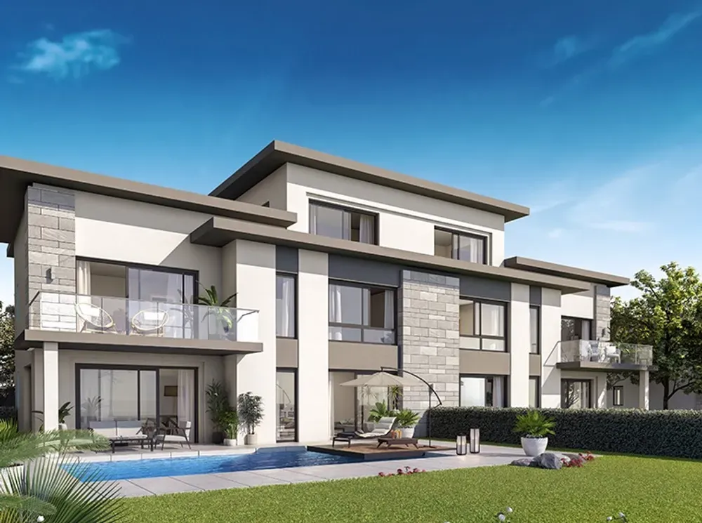 Townhouse for sale in Swanlake Residences in New Cairo of 250 m² with 3 bedrooms