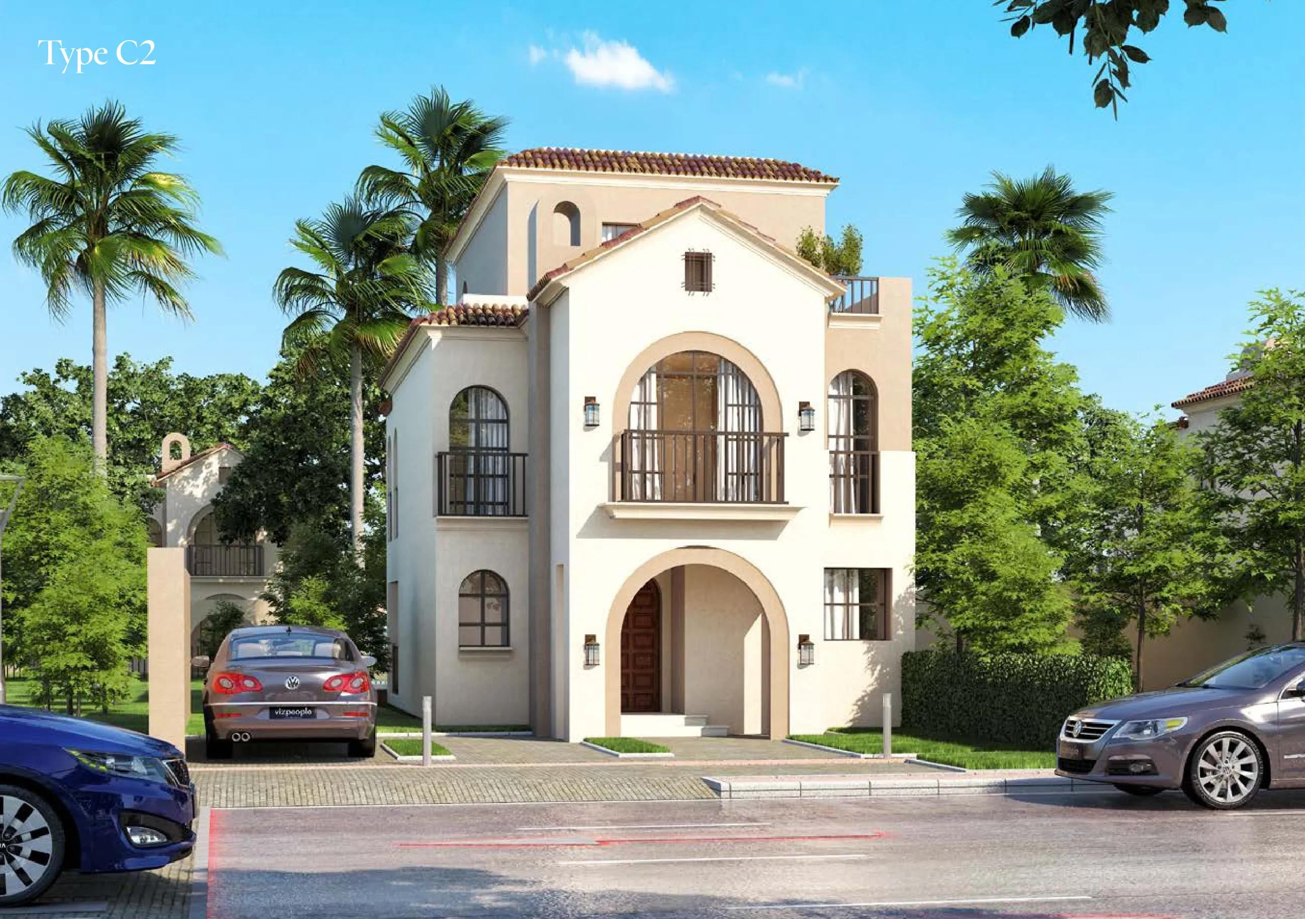 Villa for sale in Sarai in New Cairo of 0 m² with 3 bedrooms