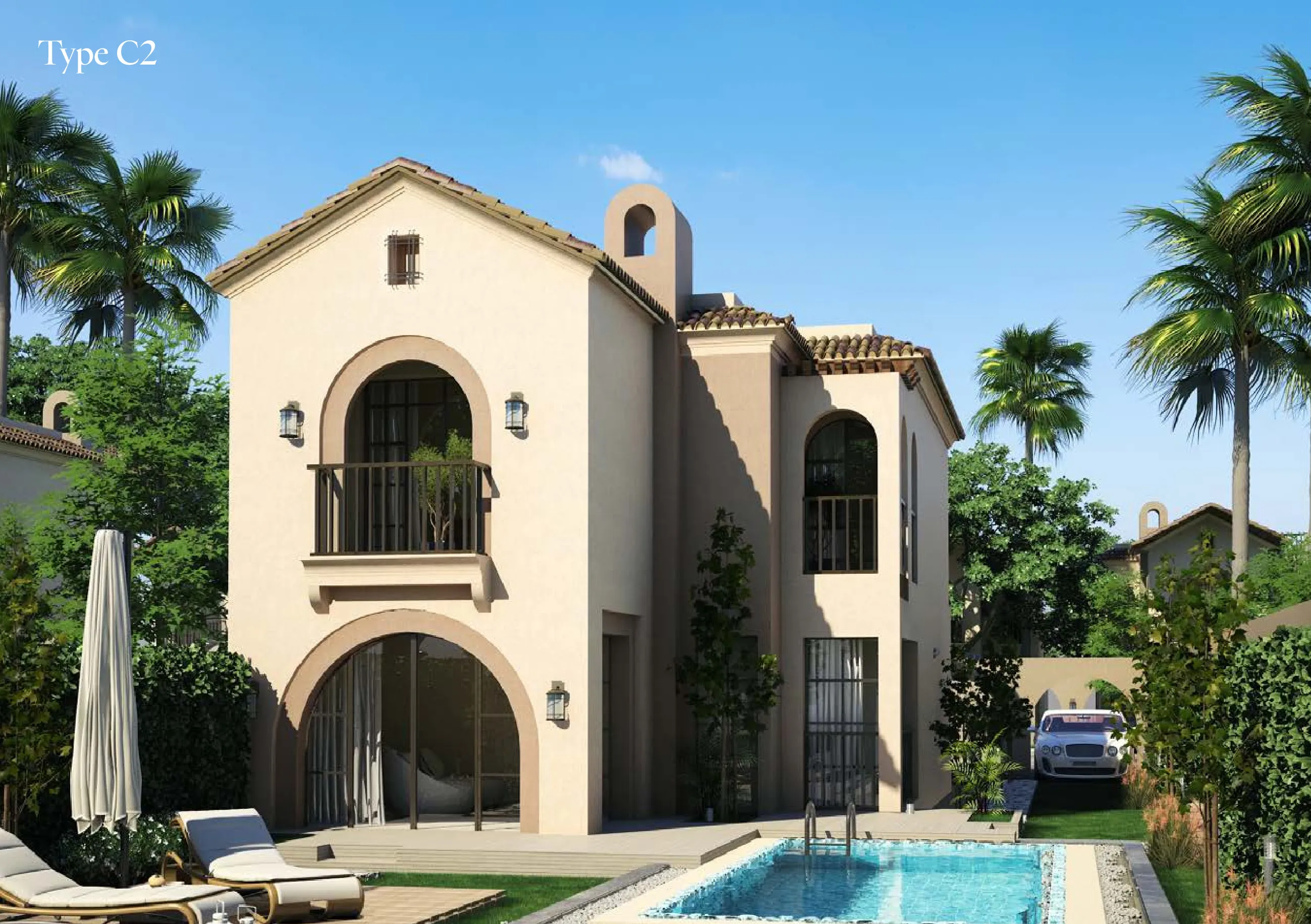 Villa for sale in Sarai in New Cairo of 0 m² with 3 bedrooms