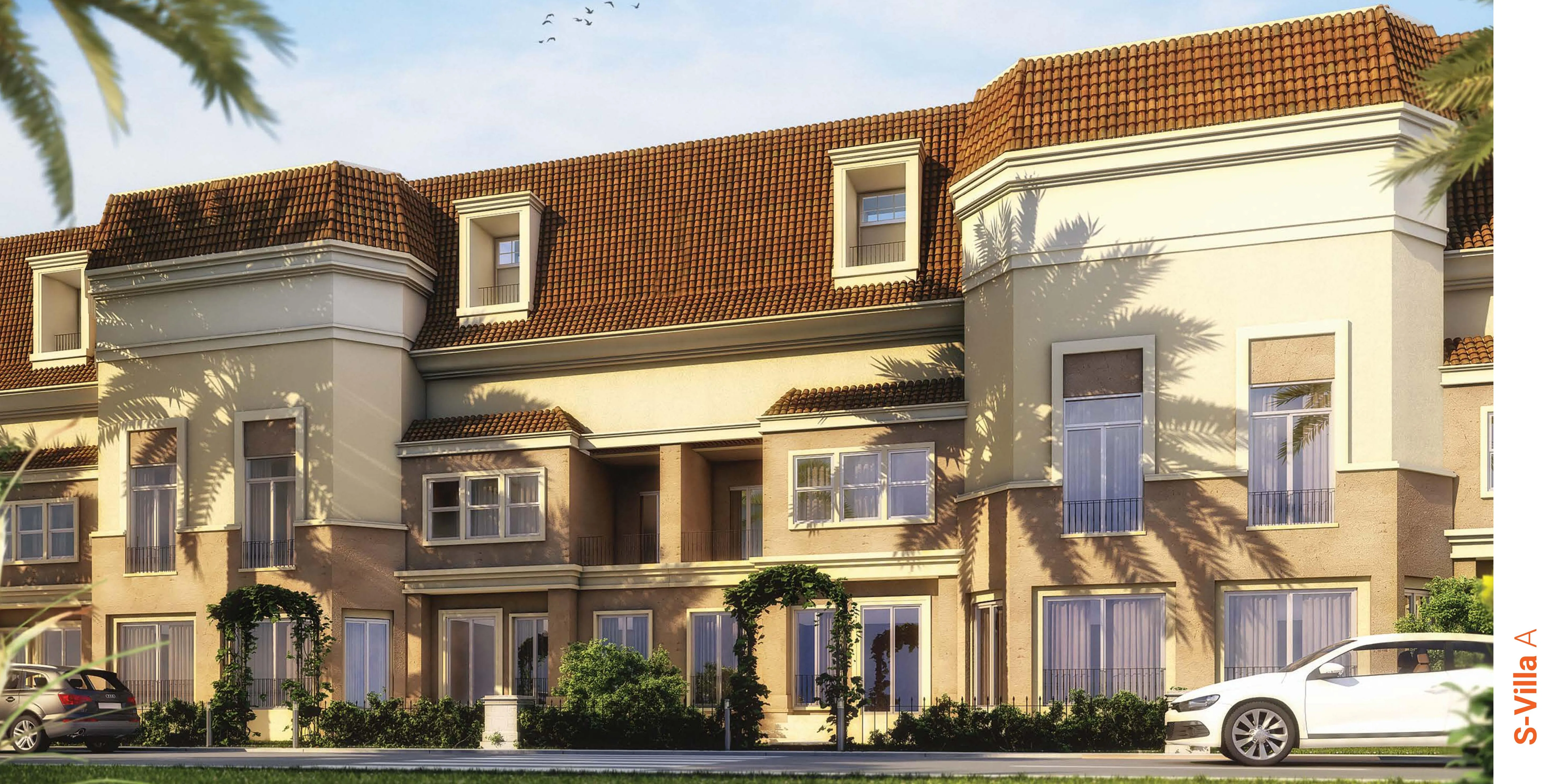 Villa for sale in Sarai in New Cairo of 165 m² with 3 bedrooms