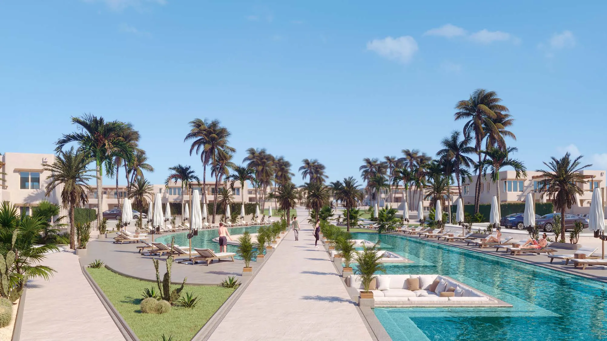 Studio for sale in Hacienda West in Ras El Hekma of 65 m² with 1 bedrooms