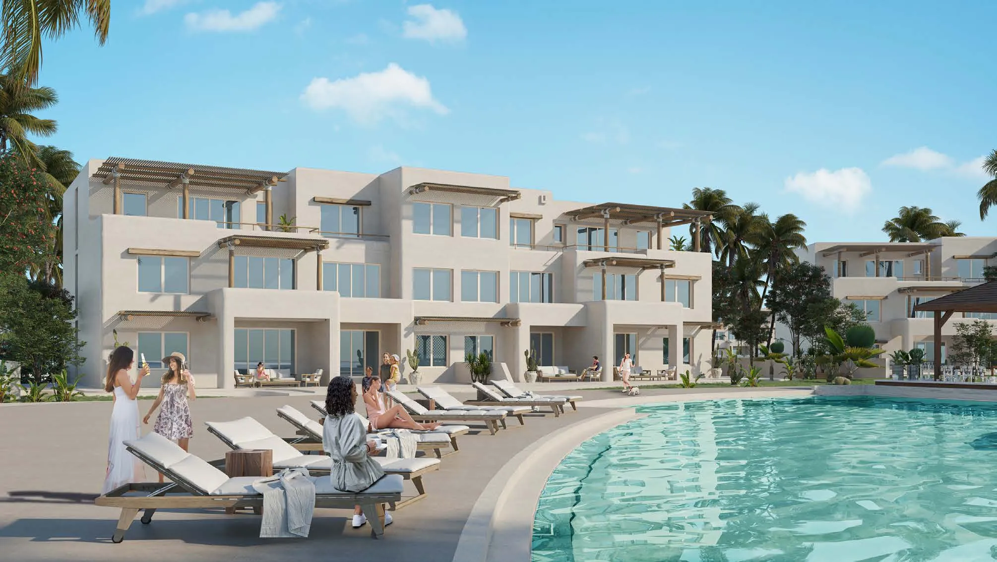Studio for sale in Hacienda West in Ras El Hekma of 65 m² with 1 bedrooms