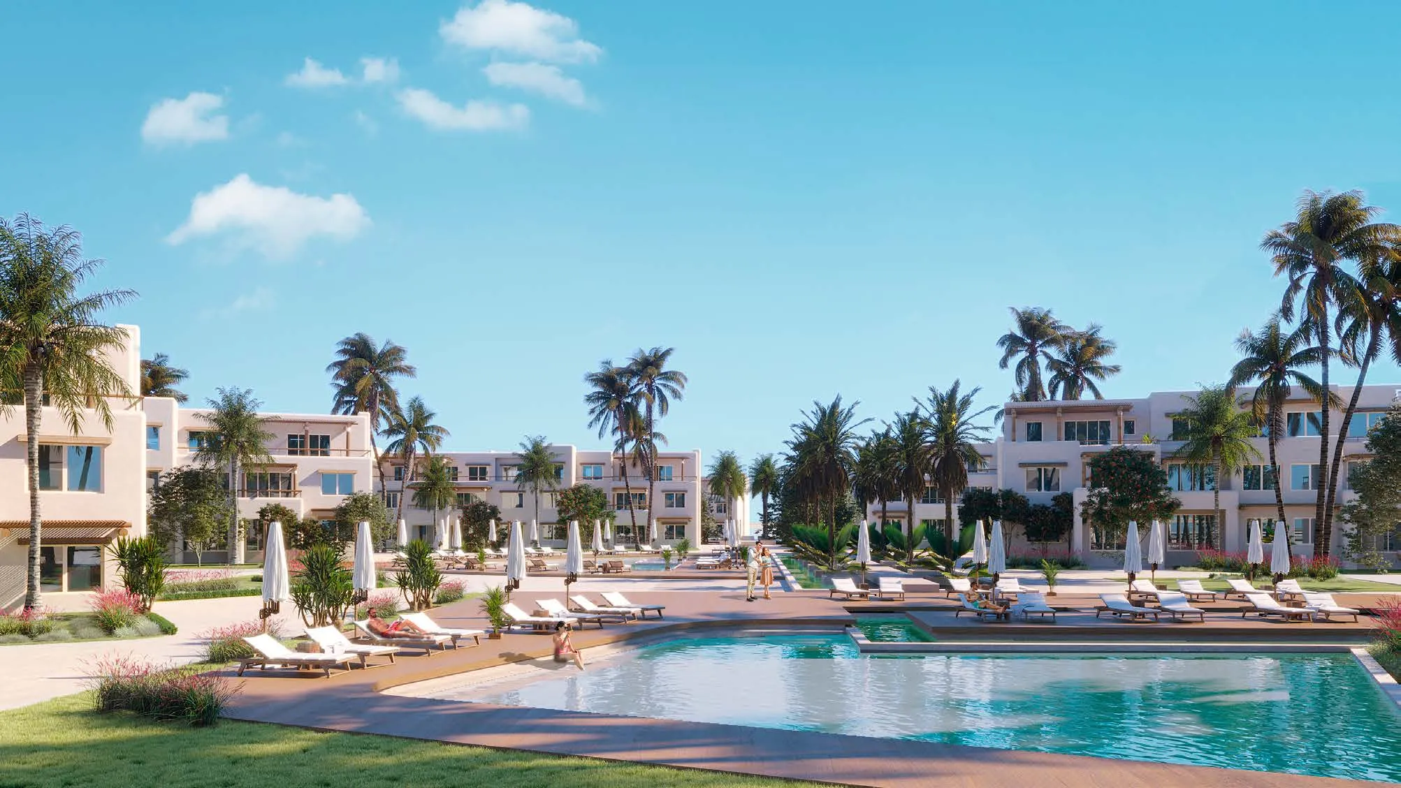 Studio for sale in Hacienda West in Ras El Hekma of 65 m² with 1 bedrooms
