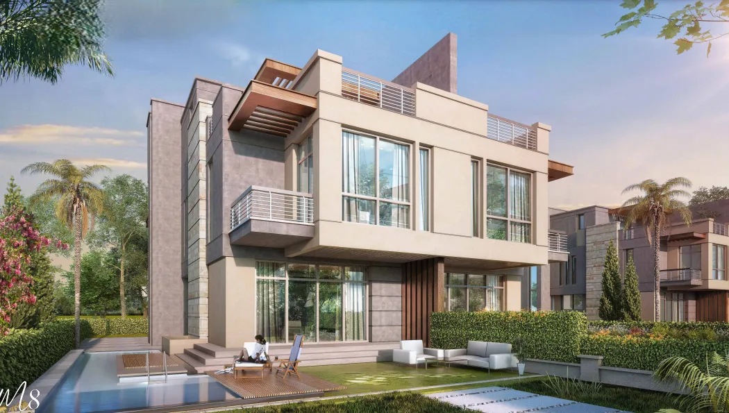Twinhouse for sale in Marina 8 By The Lake in El-Hamam of 319 m² with 3 bedrooms