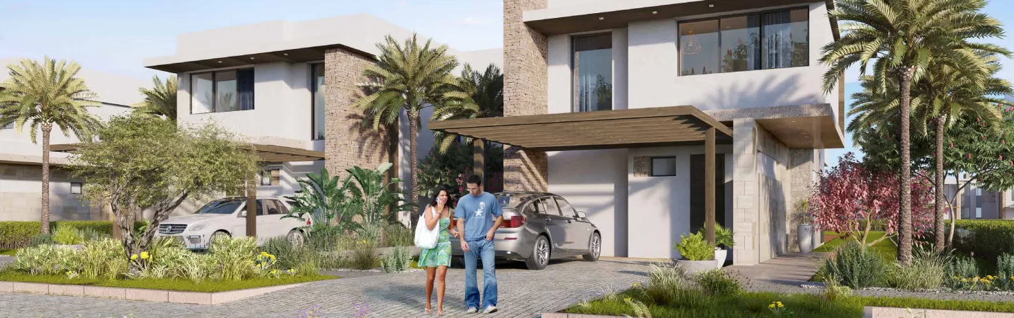 Twinhouse for sale in Silversands  in Sidi Heneish of 286 m² with 4 bedrooms
