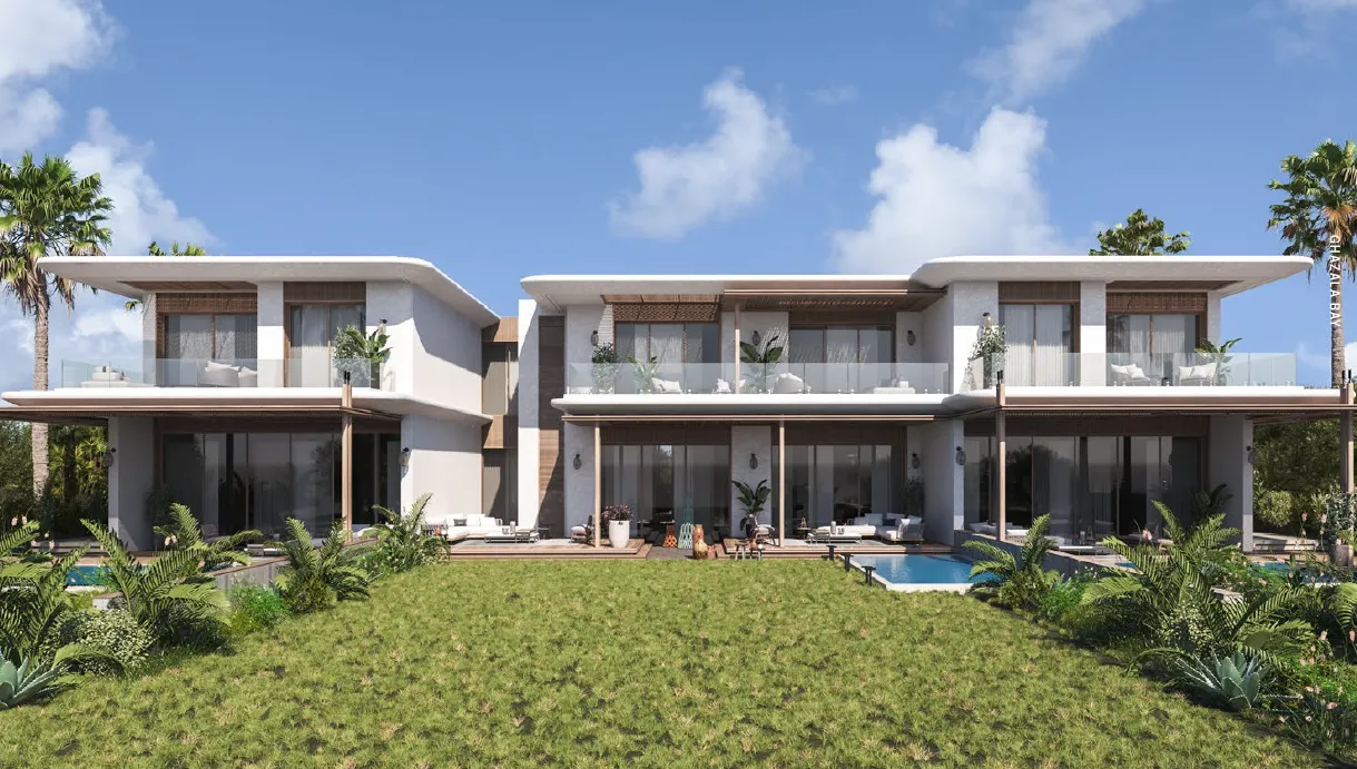 تاون هاوس للبيع في زويا غزالة باي في غزالة باي بمساحة 230 م² تتكون من 4 غرف