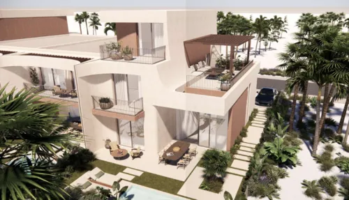 Twinhouse for sale in R3-Oasis in Ras El Hekma of 167 m² with 3 bedrooms
