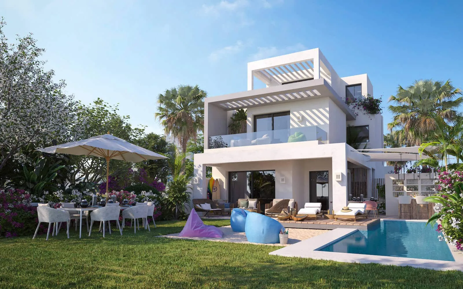 Chalet for sale in Shamasi  in Sidi Abdel Rahman of 68 m² with 1 bedrooms