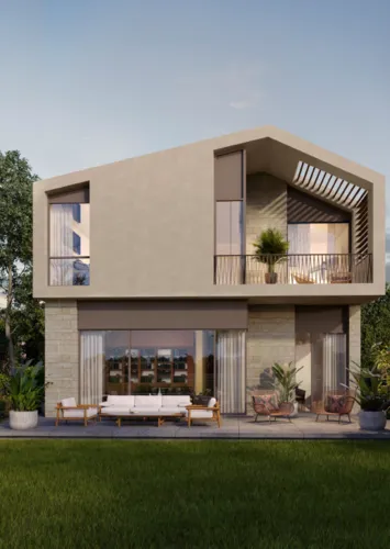 فيلا للبيع في كارميل زايد الجديدة في الشيخ زايد الجديدة بمساحة 224 م² تتكون من 3 غرف