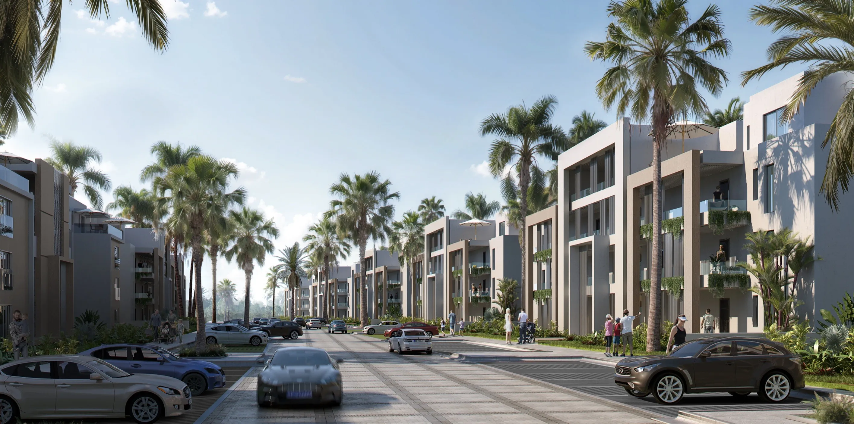 شاليه للبيع في مار باى - راس الحكمة  في رأس الحكمة بمساحة 149 م² تتكون من 2 غرف