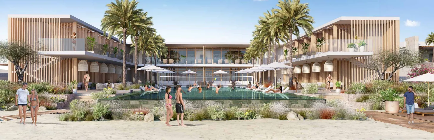 شاليه للبيع في سيلفر ساندس في سيدي حنيش بمساحة 123 م² تتكون من 2 غرف