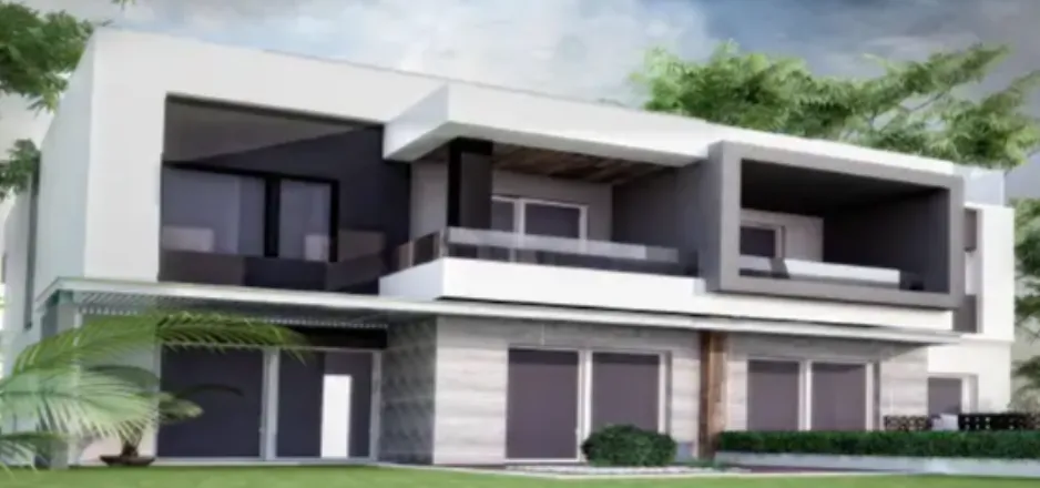 Twinhouse for sale in Palm Valley in 6th of October City of 285 m² with 4 bedrooms