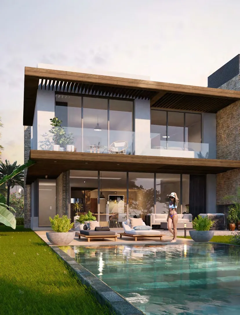 توين هاوس للبيع في سيلفر تاون سيلفر ساندز في سيدي حنيش بمساحة 0 م² تتكون من 3 غرف