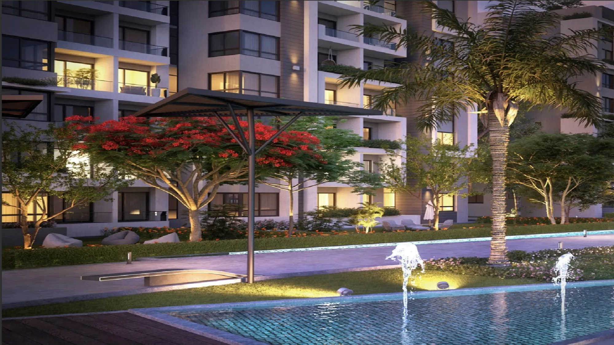 شقة للبيع في يارو في العاصمة الإدارية الجديدة بمساحة 0 م² تتكون من 2 غرف