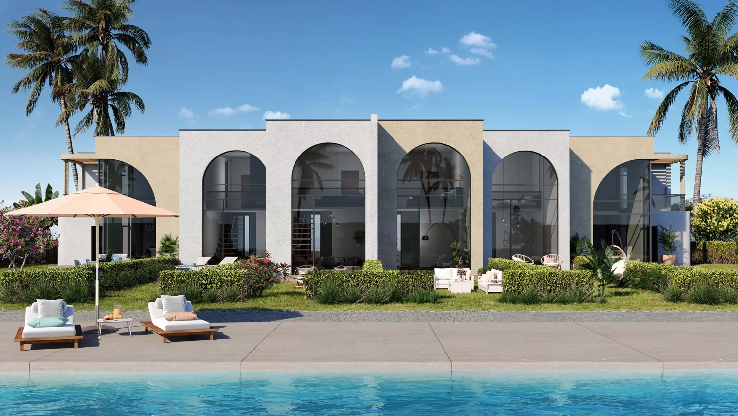 Loft for sale in Aquamarine-June in Ras El Hekma of 101 m² with 2 bedrooms