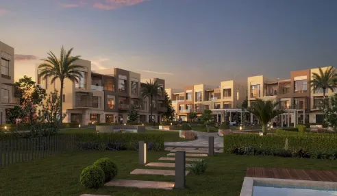 تاون هاوس للبيع في ديستريكت 5 في جنوب القاهرة الجديدة بمساحة 0 م² تتكون من 3 غرف