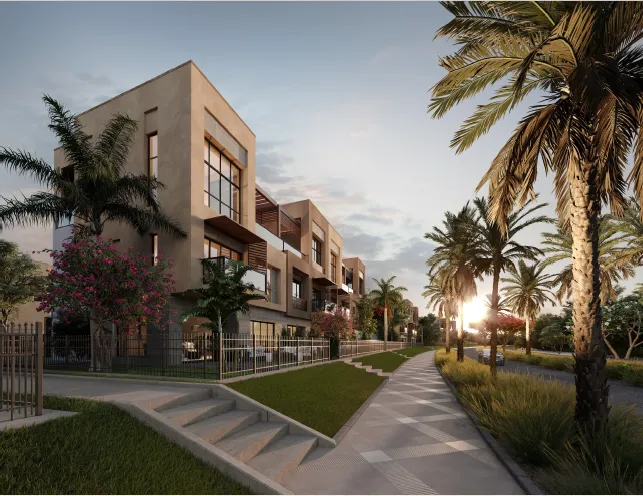 تاون هاوس للبيع في ديستريكت 5 في جنوب القاهرة الجديدة بمساحة 0 م² تتكون من 3 غرف