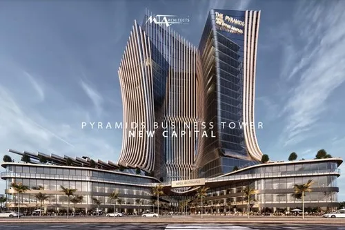 Retail for sale in Pyramids Business Tower in New Capital City of 0 m² with 0 bedrooms