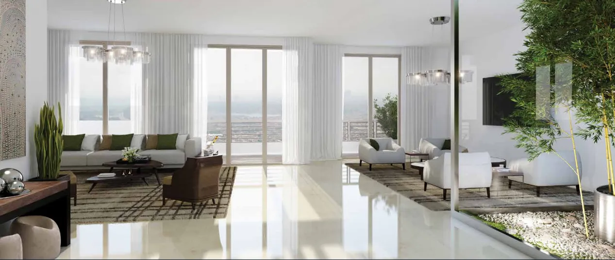 شقة للبيع في أب تاون كايرو في مقطم بمساحة 0 م² تتكون من 3 غرف