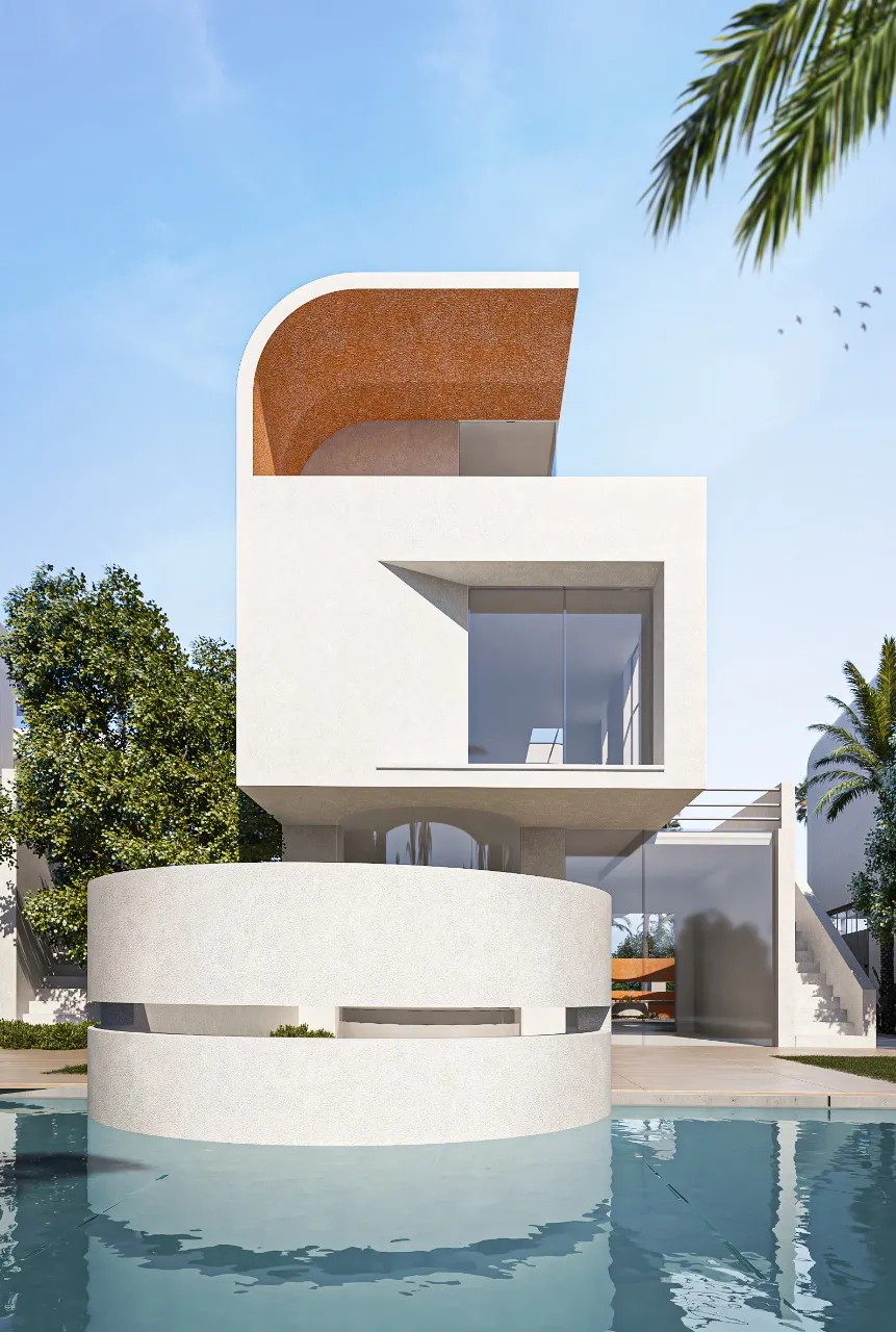 Villa for sale in Nord New Alamein in Al Alamein of 0 m² with 4 bedrooms