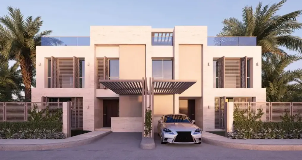 توين هاوس للبيع في ساوث ميد في الضبعة بمساحة 277 م² تتكون من 4 غرف