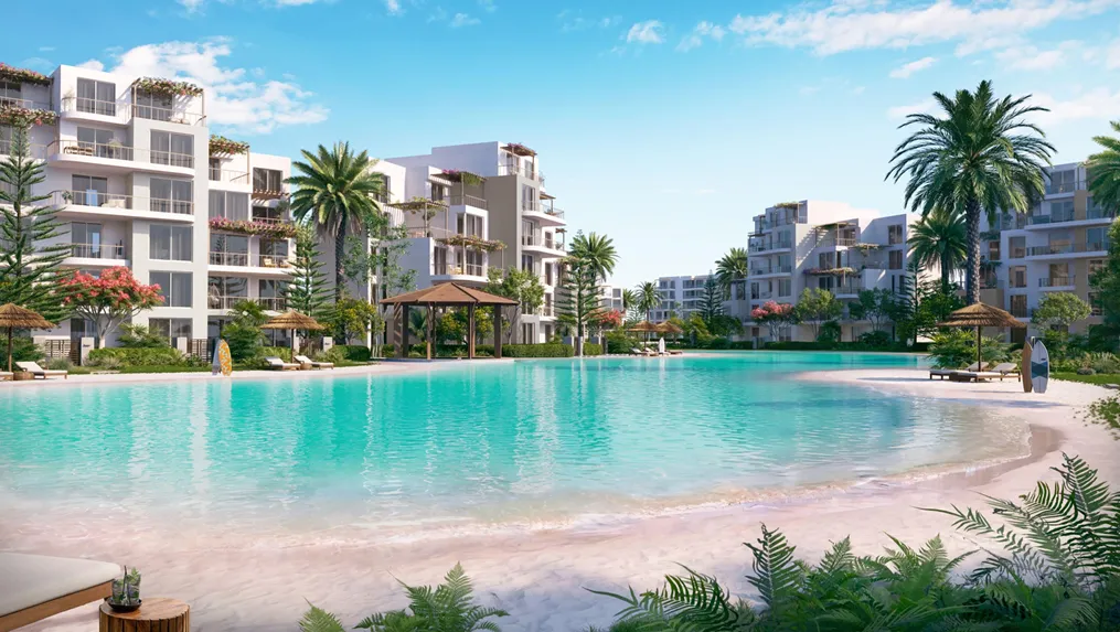 Chalet for sale in Hyde Park North - Seashore in Ras El Hekma of 103 m² with 2 bedrooms