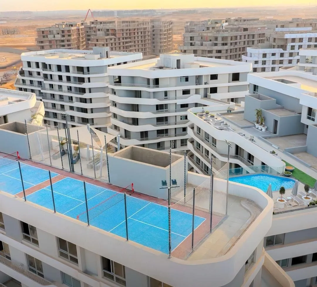 شقة للبيع في بلوم فيلدز في مدينة المستقبل بمساحة 161 م² تتكون من 3 غرف