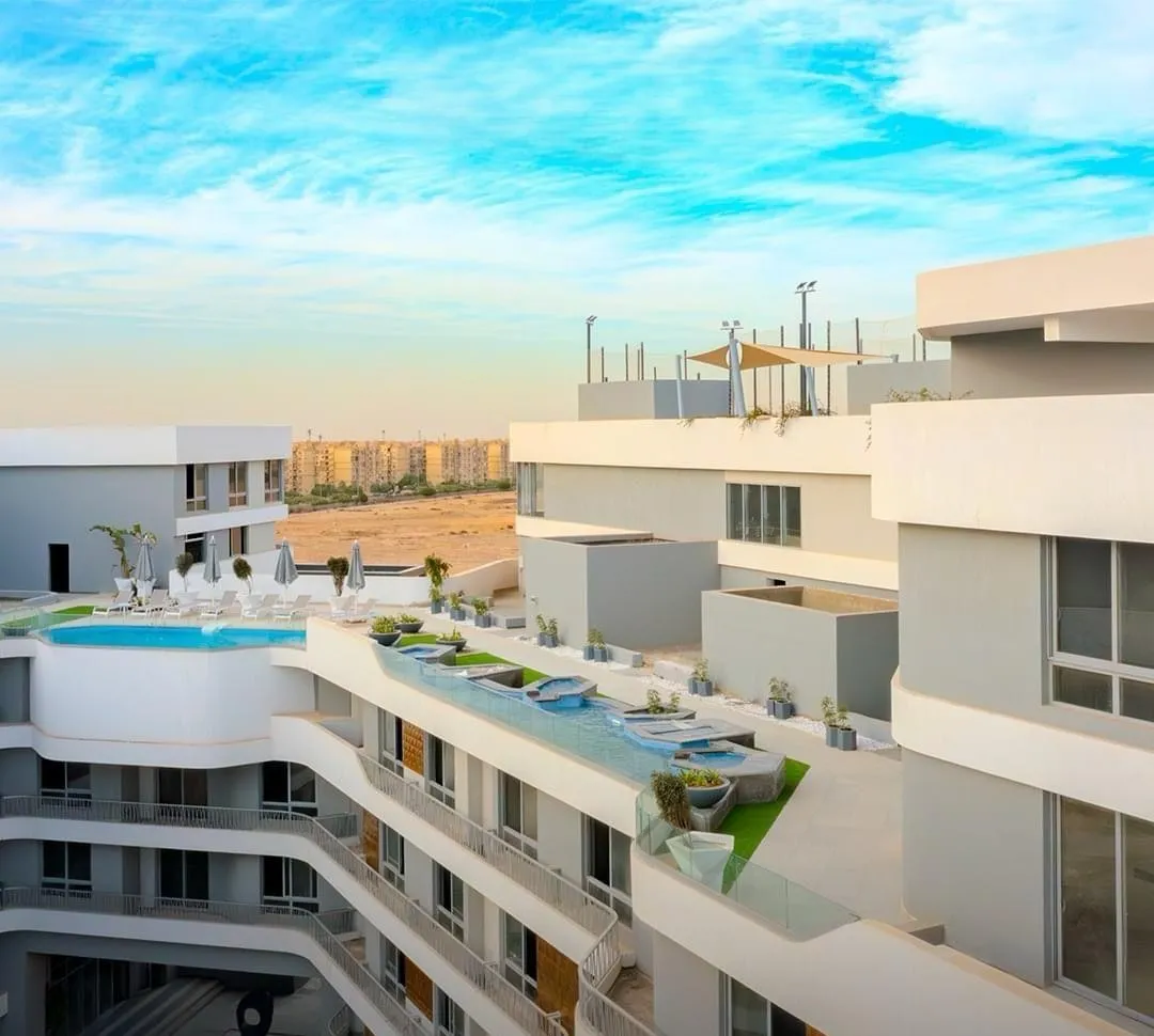 شقة للبيع في بلوم فيلدز في مدينة المستقبل بمساحة 161 م² تتكون من 3 غرف