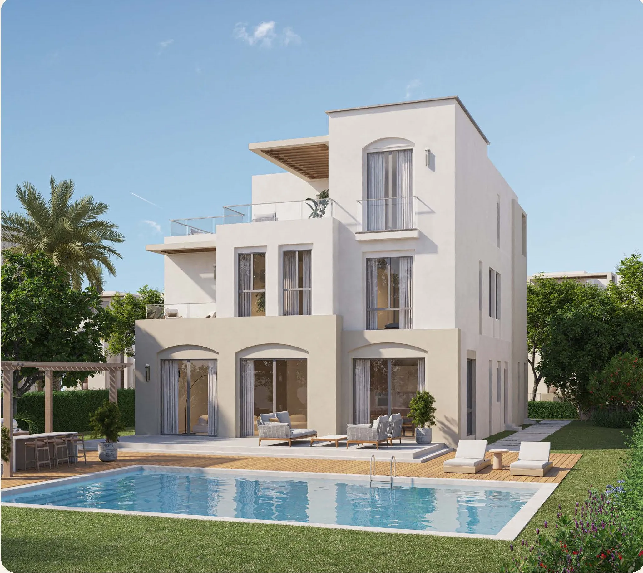 Villa for sale in Jade Hills - City Gate in New Cairo of 423 m² with 6 bedrooms