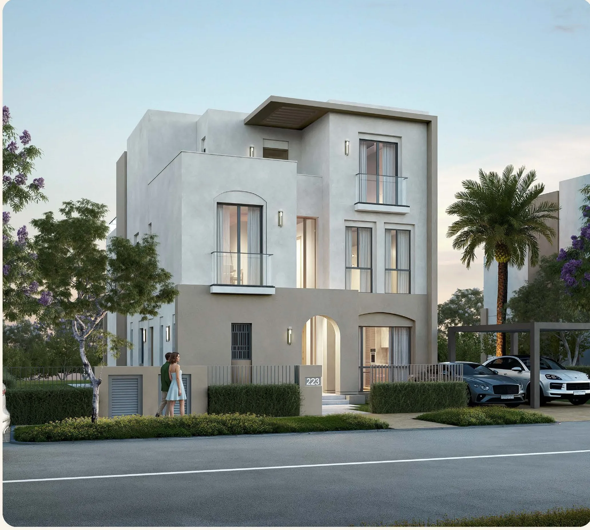 Villa for sale in Jade Hills - City Gate in New Cairo of 356 m² with 5 bedrooms
