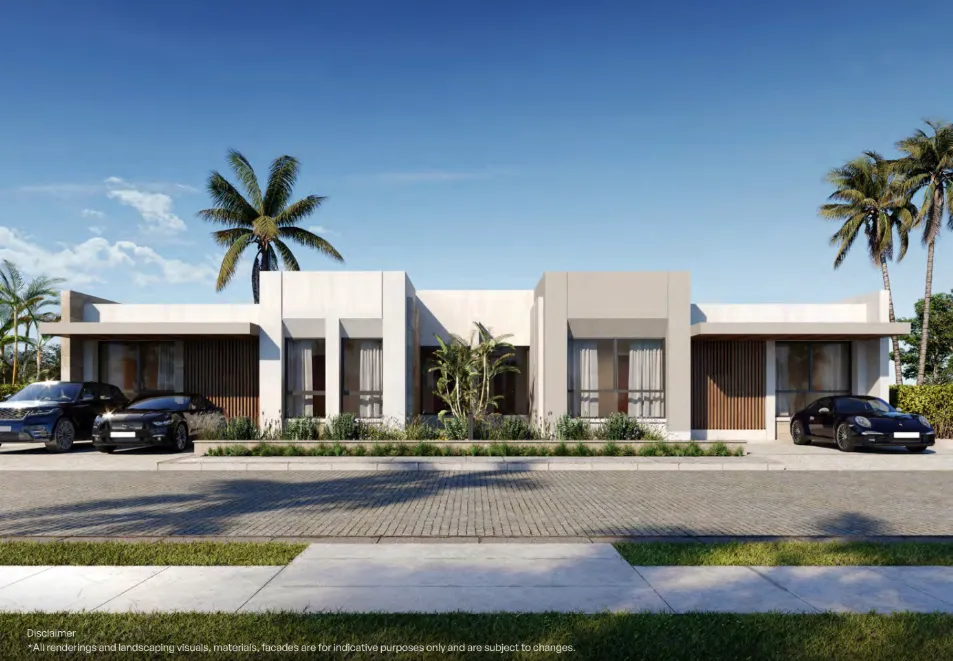 توين هاوس للبيع في سوان ليك الساحل الشمالي في رأس الحكمة بمساحة 270 م² تتكون من 4 غرف