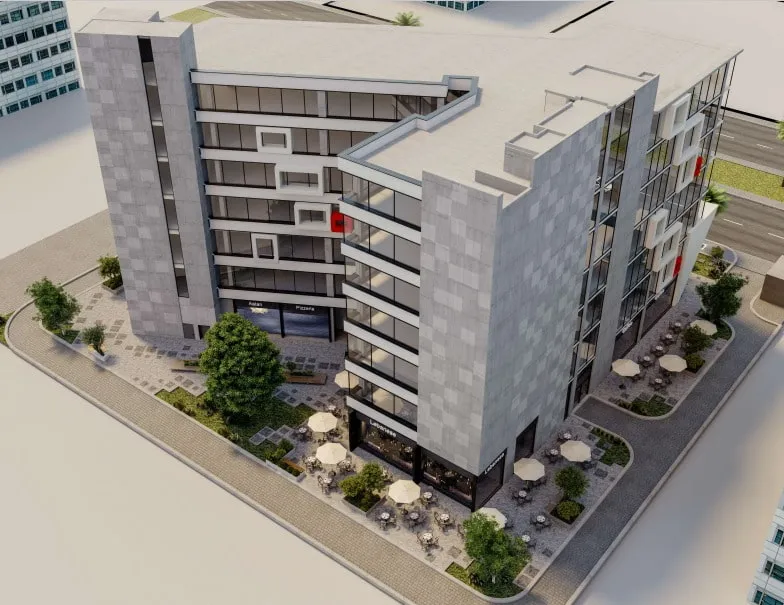 مكتب للبيع في بيكسل لابز في مدينة السادس من أكتوبر بمساحة 170 م² تتكون من 0 غرف