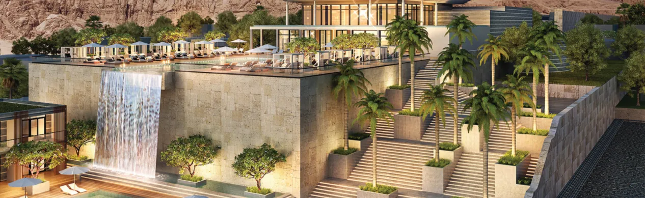 Chalet for sale in The Waterway North Coast in Al Dabaa of 118 m² with 2 bedrooms