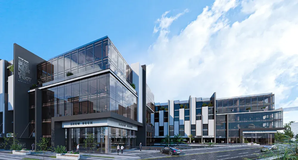 Office for sale in Hyde Park Business District in New Cairo of 50 m² with 0 bedrooms