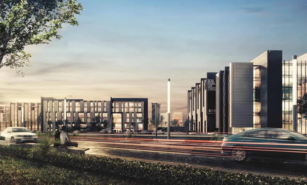 Office for sale in Hyde Park Business District in New Cairo of 50 m² with 0 bedrooms